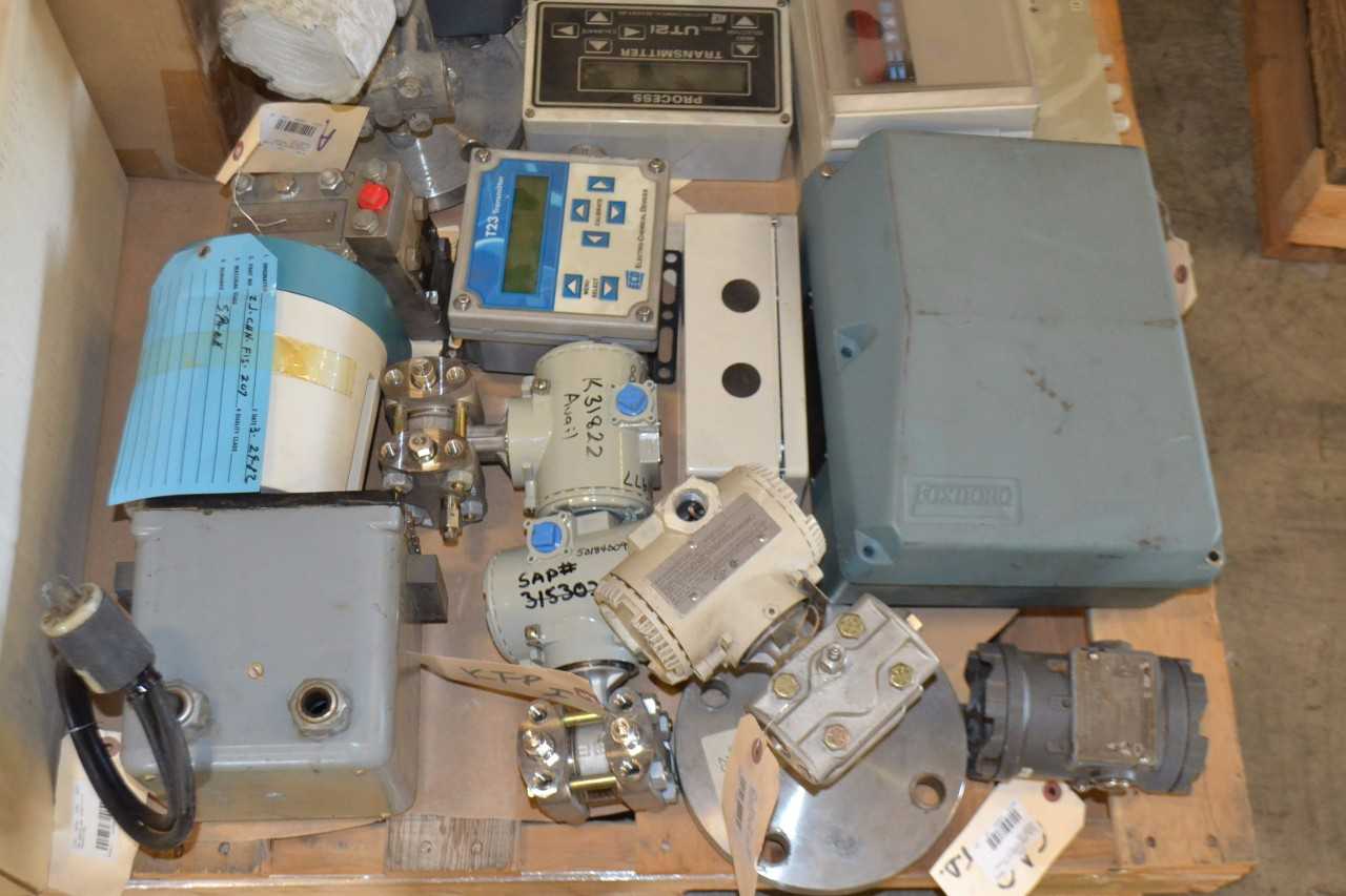 3 PALLETS OF ASSORTED INSTRUMENTATION - MISCELLANEOUS