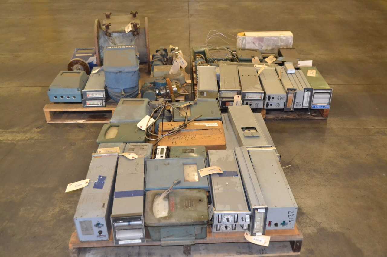 3 PALLETS OF ASSORTED INSTRUMENTATION - MISCELLANEOUS
