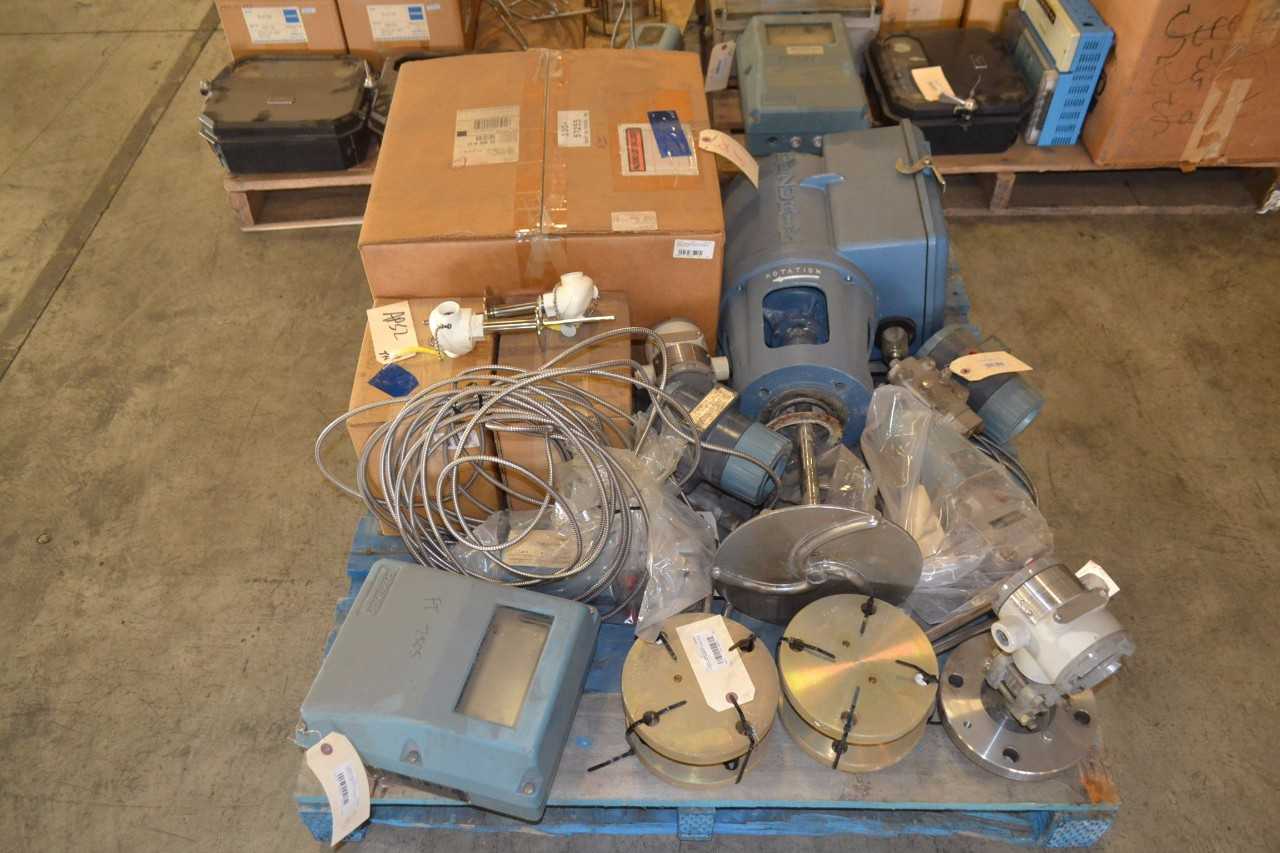 3 PALLETS OF ASSORTED INSTRUMENTATION - MISCELLANEOUS