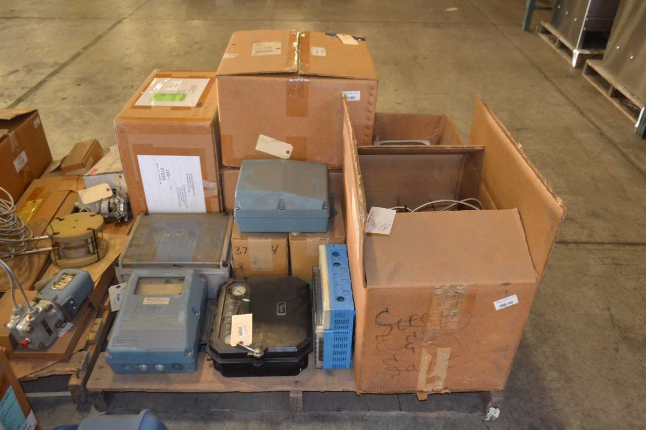 3 PALLETS OF ASSORTED INSTRUMENTATION - MISCELLANEOUS