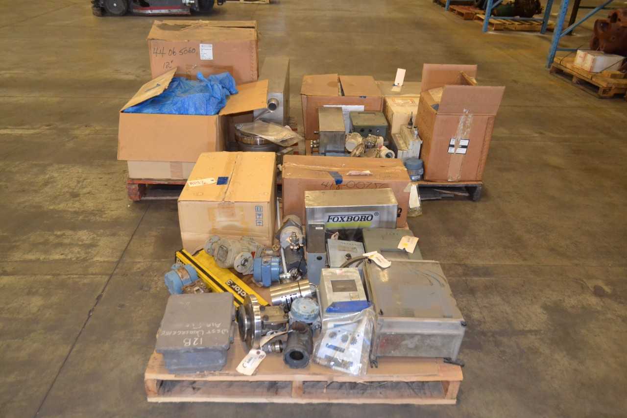 3 PALLETS OF ASSORTED INSTRUMENTATION - MISCELLANEOUS