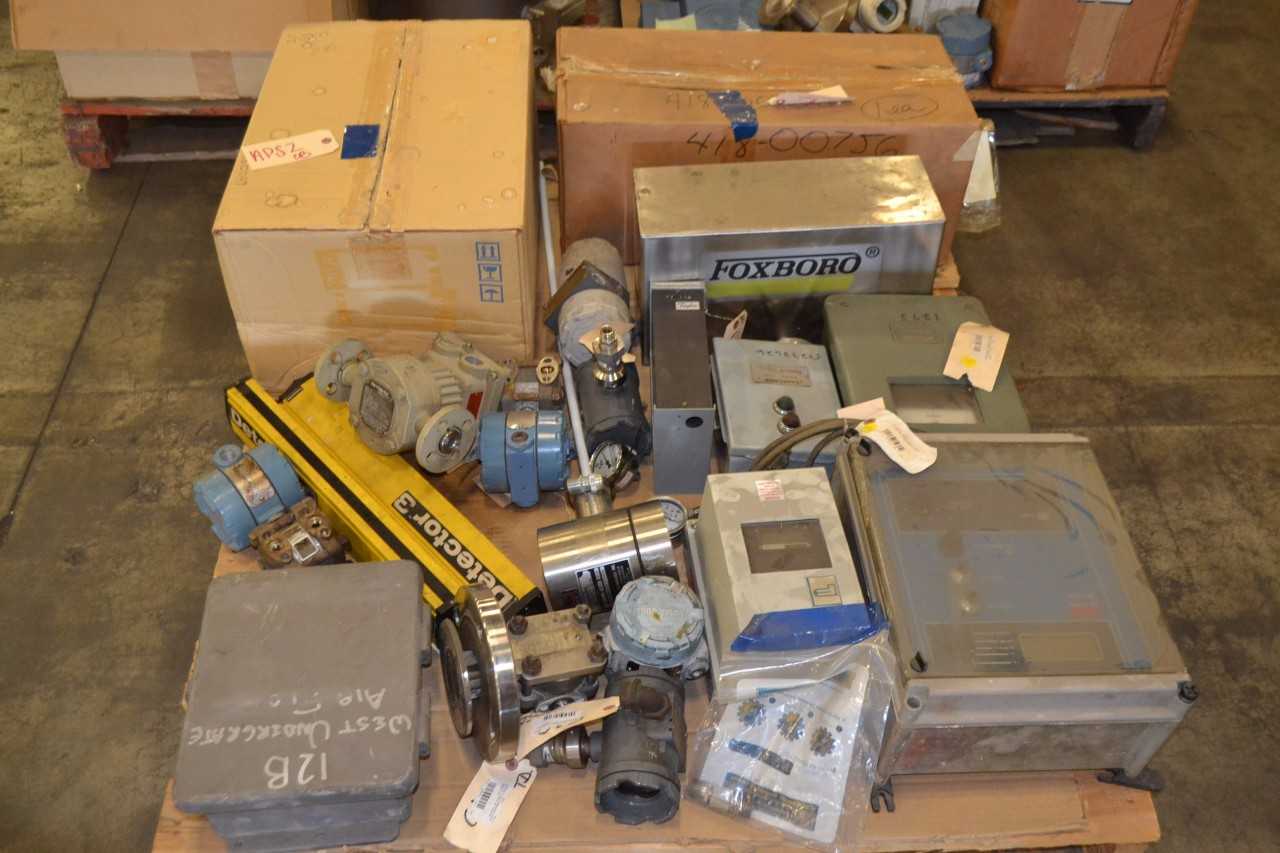 3 PALLETS OF ASSORTED INSTRUMENTATION - MISCELLANEOUS