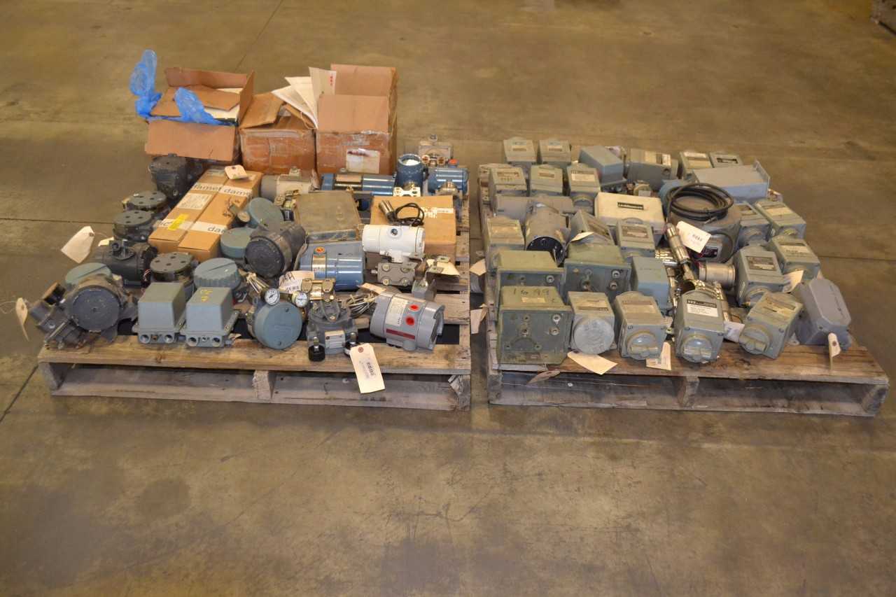 2 PALLETS OF ASSORTED INSTRUMENTATION - MISCELLANEOUS