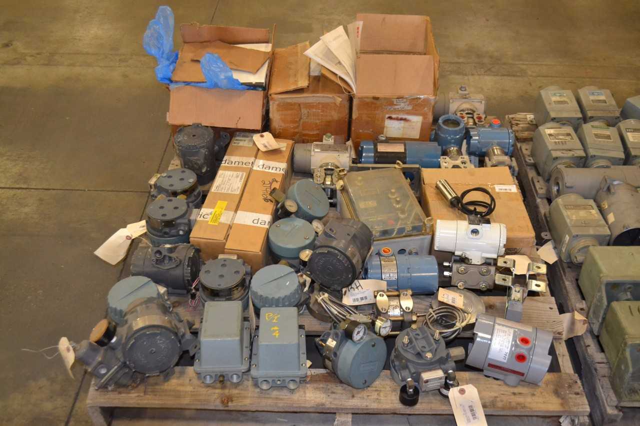 2 PALLETS OF ASSORTED INSTRUMENTATION - MISCELLANEOUS