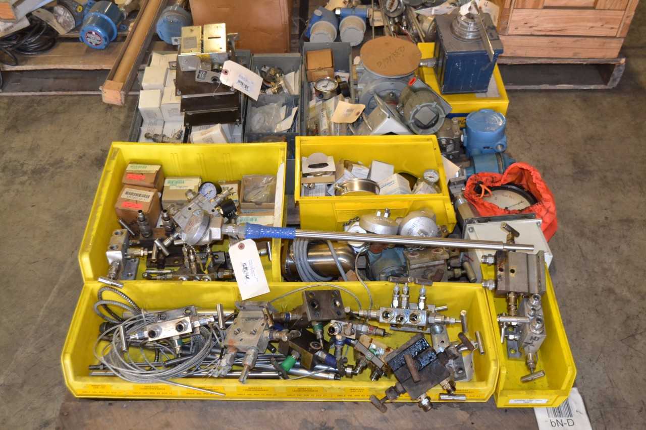 3 PALLETS OF ASSORTED INSTRUMENTATION - MISCELLANEOUS