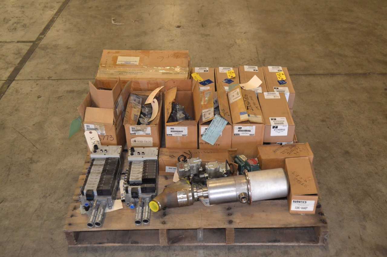 1 PALLET OF ASSORTED SOLENOID VALVES - MISCELLANEOUS