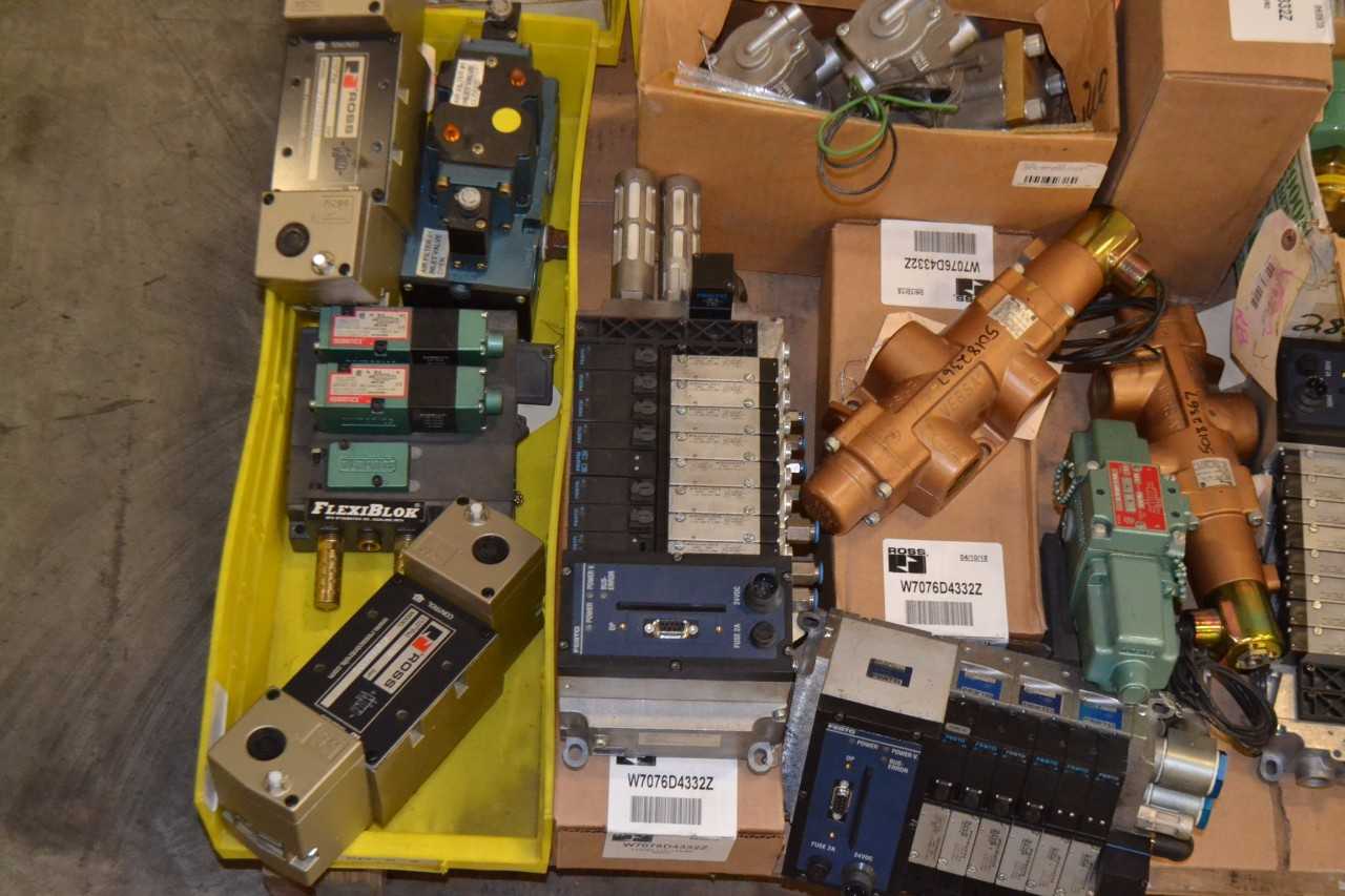 1 PALLET OF ASSORTED SOLENOID VALVES, ASCO, NUMATICS - MISCELLANEOUS