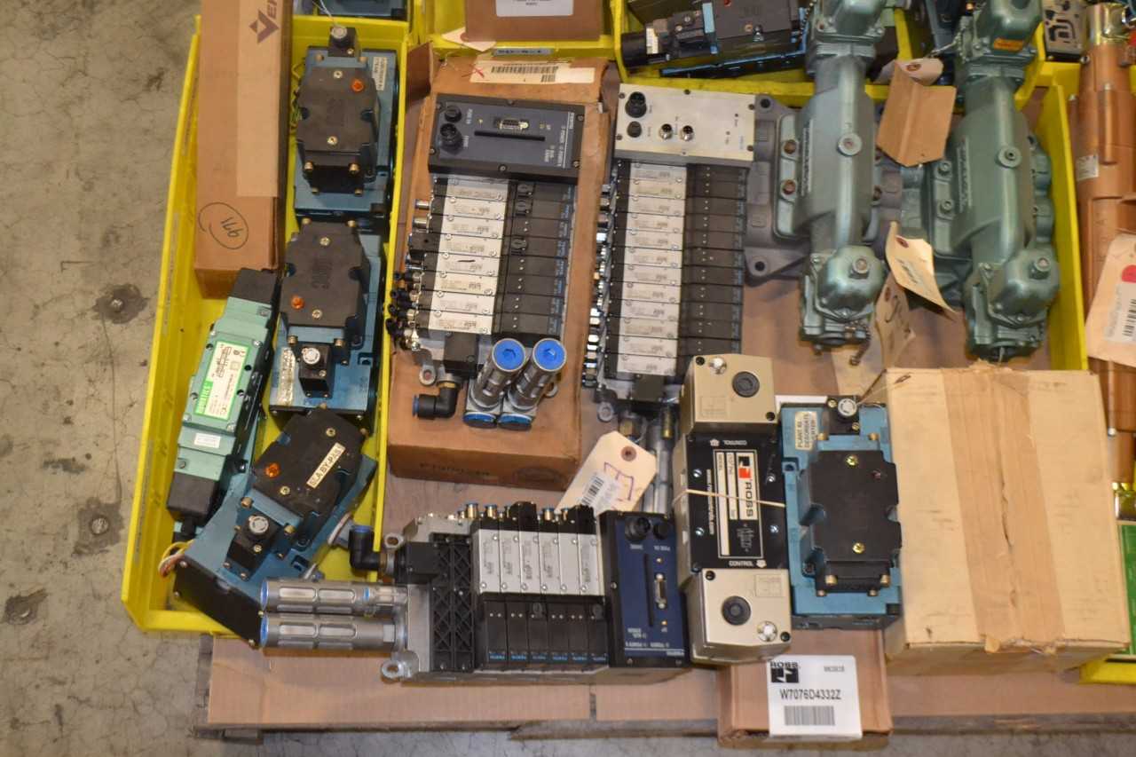 1 PALLET OF ASSORTED SOLENOID VALVES, ASCO, NUMATICS - MISCELLANEOUS