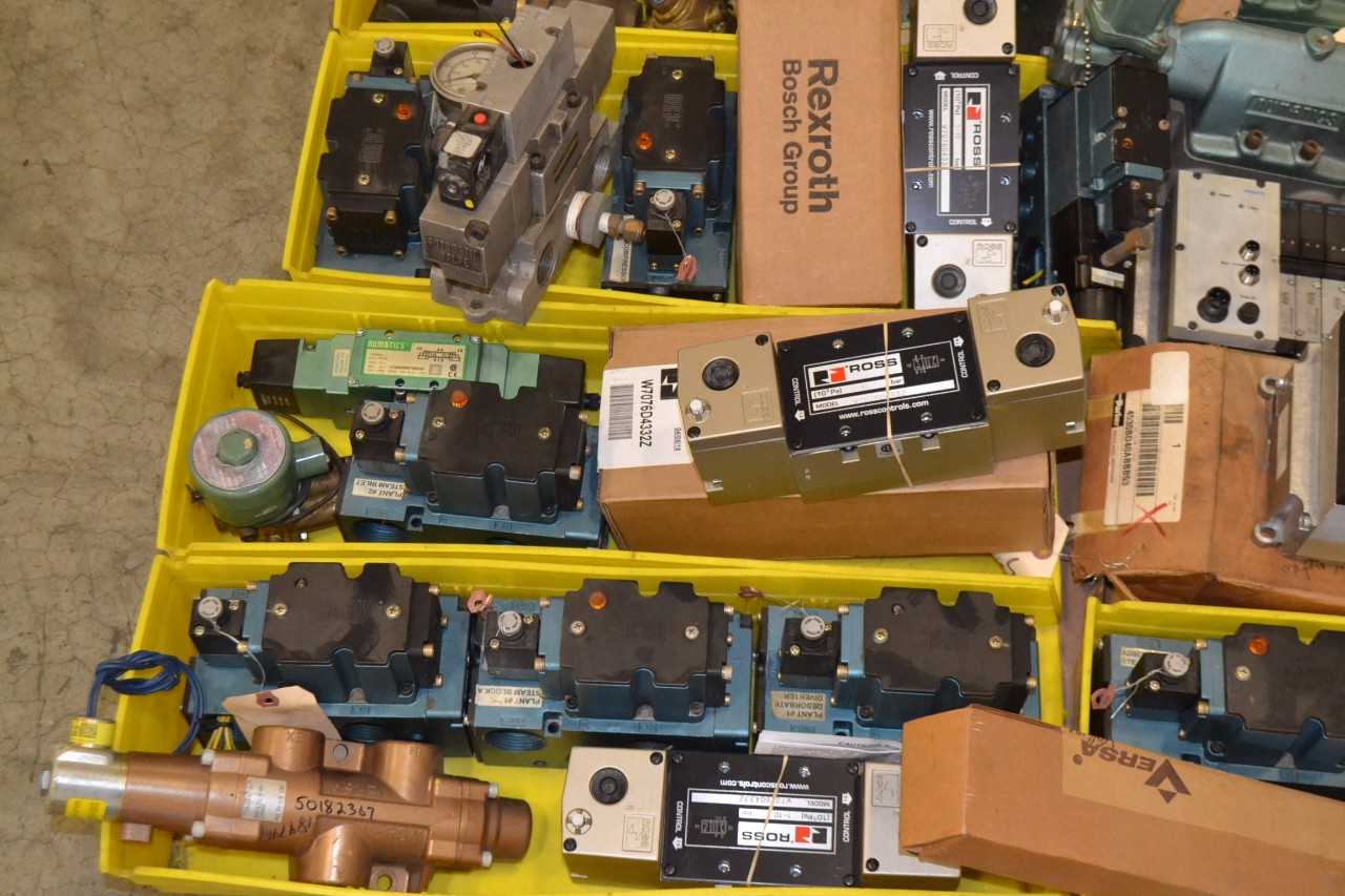 1 PALLET OF ASSORTED SOLENOID VALVES, ASCO, NUMATICS - MISCELLANEOUS