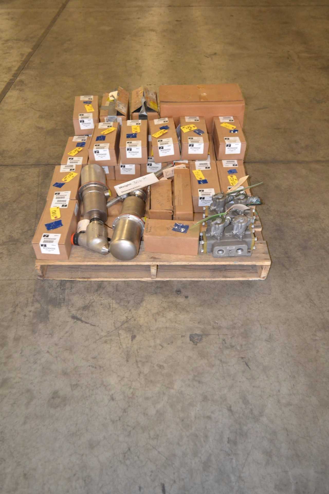 1 PALLET OF ASSORTED SOLENOID VALVES - MISCELLANEOUS