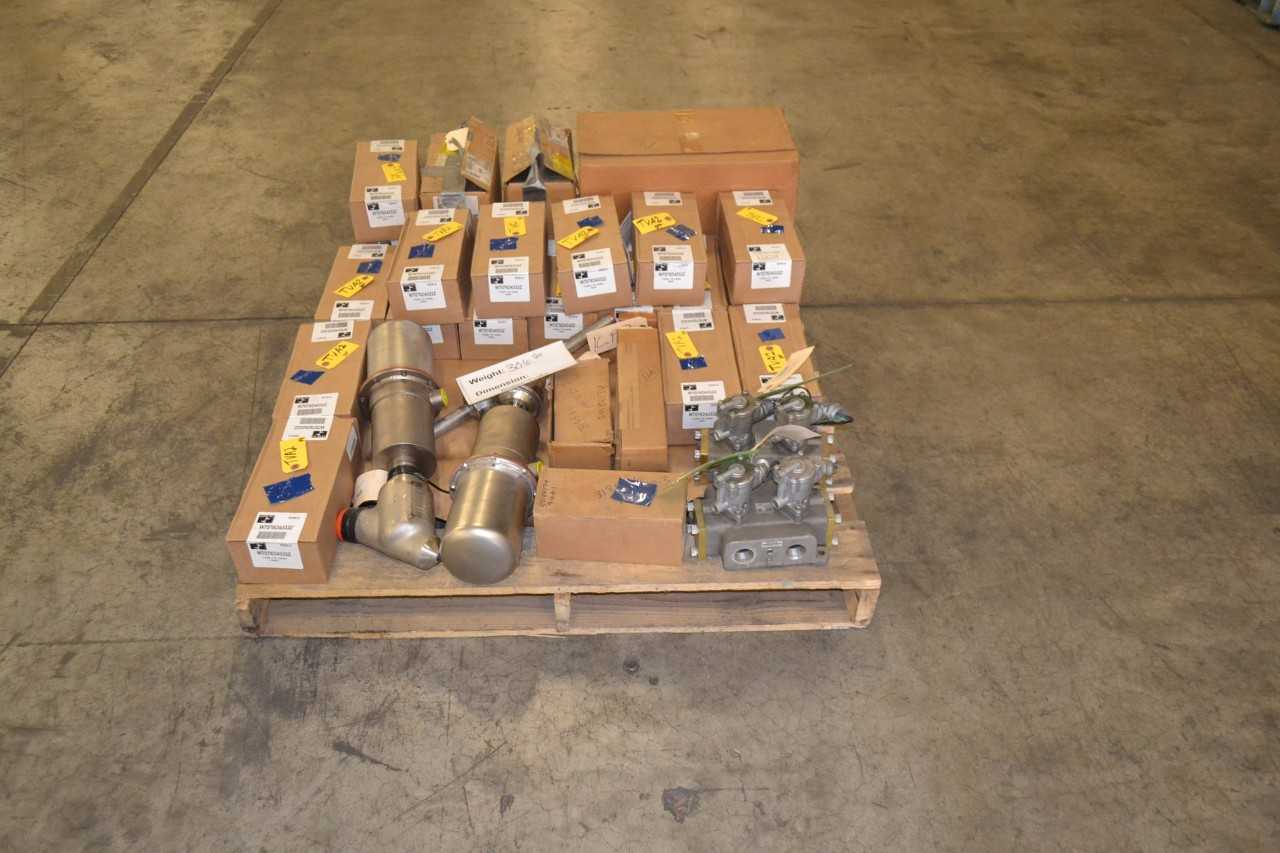 1 PALLET OF ASSORTED SOLENOID VALVES - MISCELLANEOUS