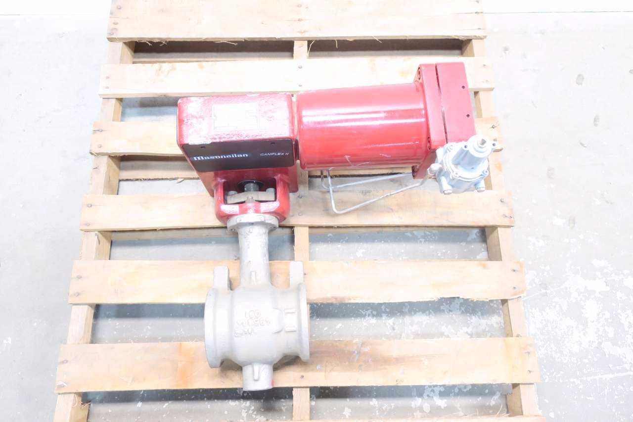 MASONEILAN CAMFLEX II 4 IN STAINLESS CONTROL VALVE - MISCELLANEOUS