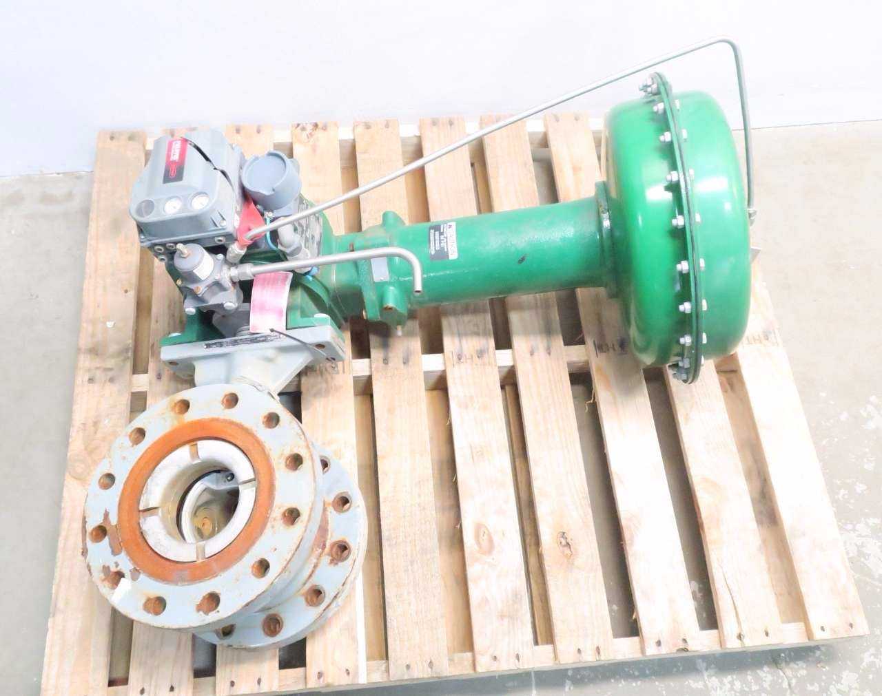 FISHER CV500 VEE-BALL 6 IN STEEL CL300 CONTROL VALVE - MISCELLANEOUS