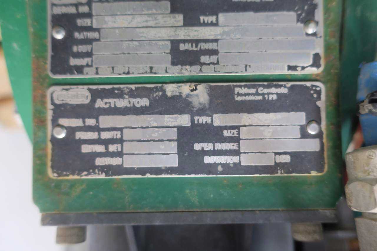 FISHER CV500 VEE-BALL 6 IN STEEL CL300 CONTROL VALVE - MISCELLANEOUS