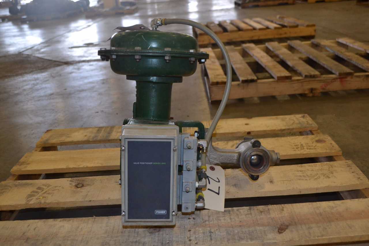 FISHER 1051 VEE BALL 1-1/2 IN 600 STAINLESS CONTROL VALVE - MISCELLANEOUS