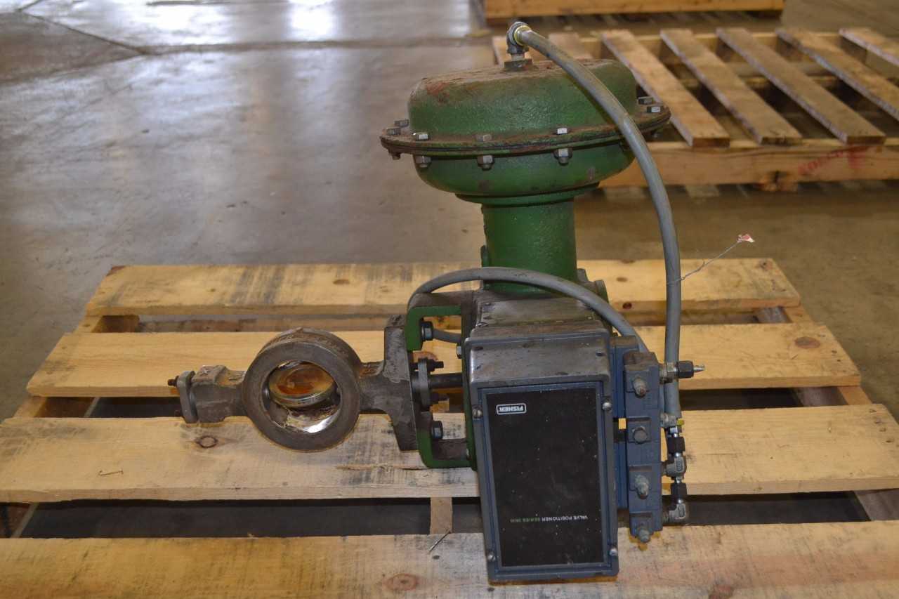 FISHER 1051 VEE DISC 2 IN 600 STAINLESS CONTROL VALVE - MISCELLANEOUS