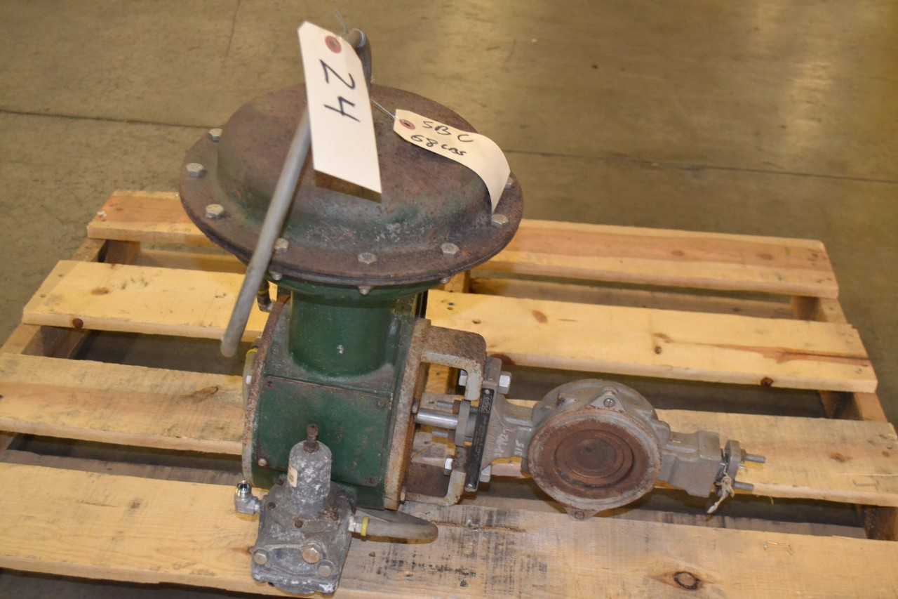 FISHER 1051 VEE DISC 3 IN 600 STAINLESS CONTROL VALVE - MISCELLANEOUS