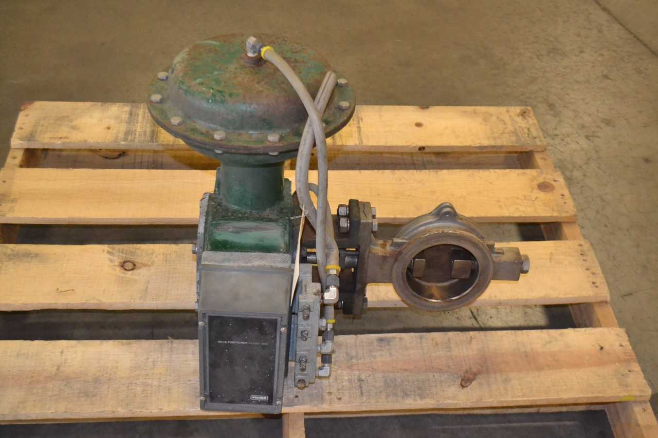 FISHER 1051 VEE DISC 4 IN 150 STAINLESS CONTROL VALVE - MISCELLANEOUS