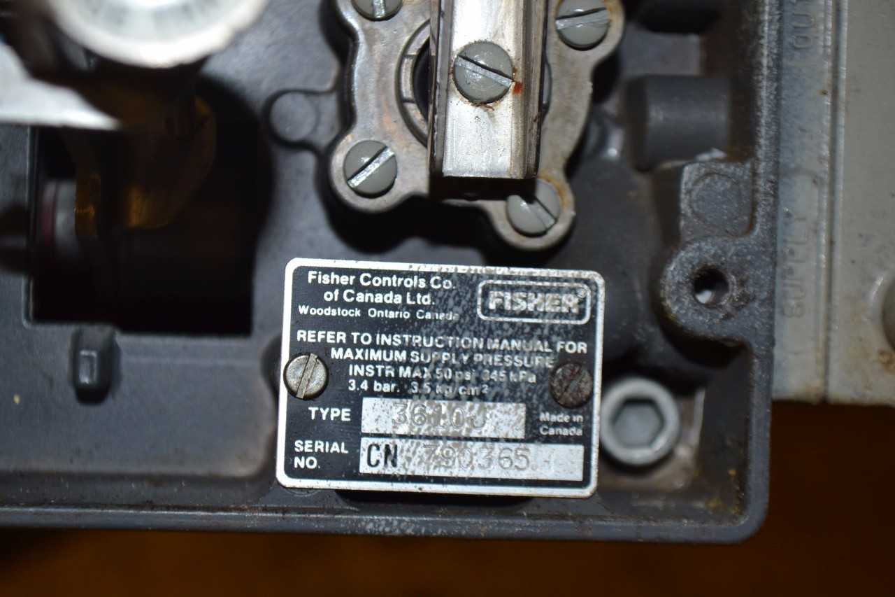 FISHER 1051 VEE DISC 4 IN 150 STAINLESS CONTROL VALVE - MISCELLANEOUS