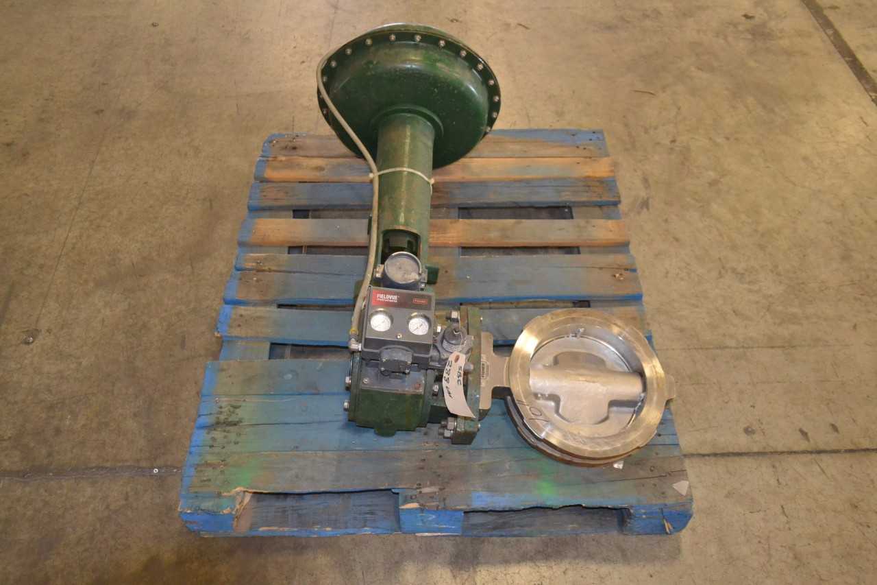 FISHER 1052 DVC6020 VEE DISC 10 IN STAINLESS CONTROL VALVE - MISCELLANEOUS