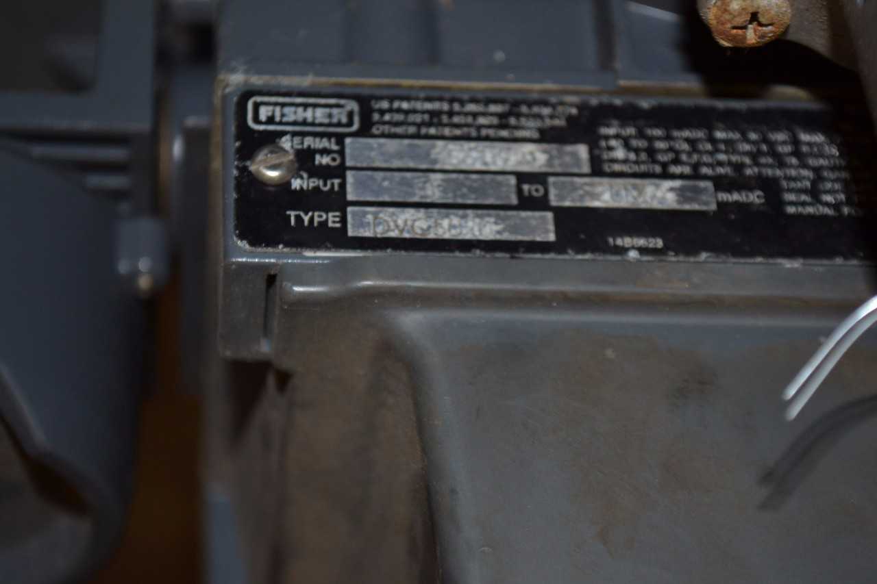FISHER 1052 DVC6020 VEE DISC 10 IN STAINLESS CONTROL VALVE - MISCELLANEOUS