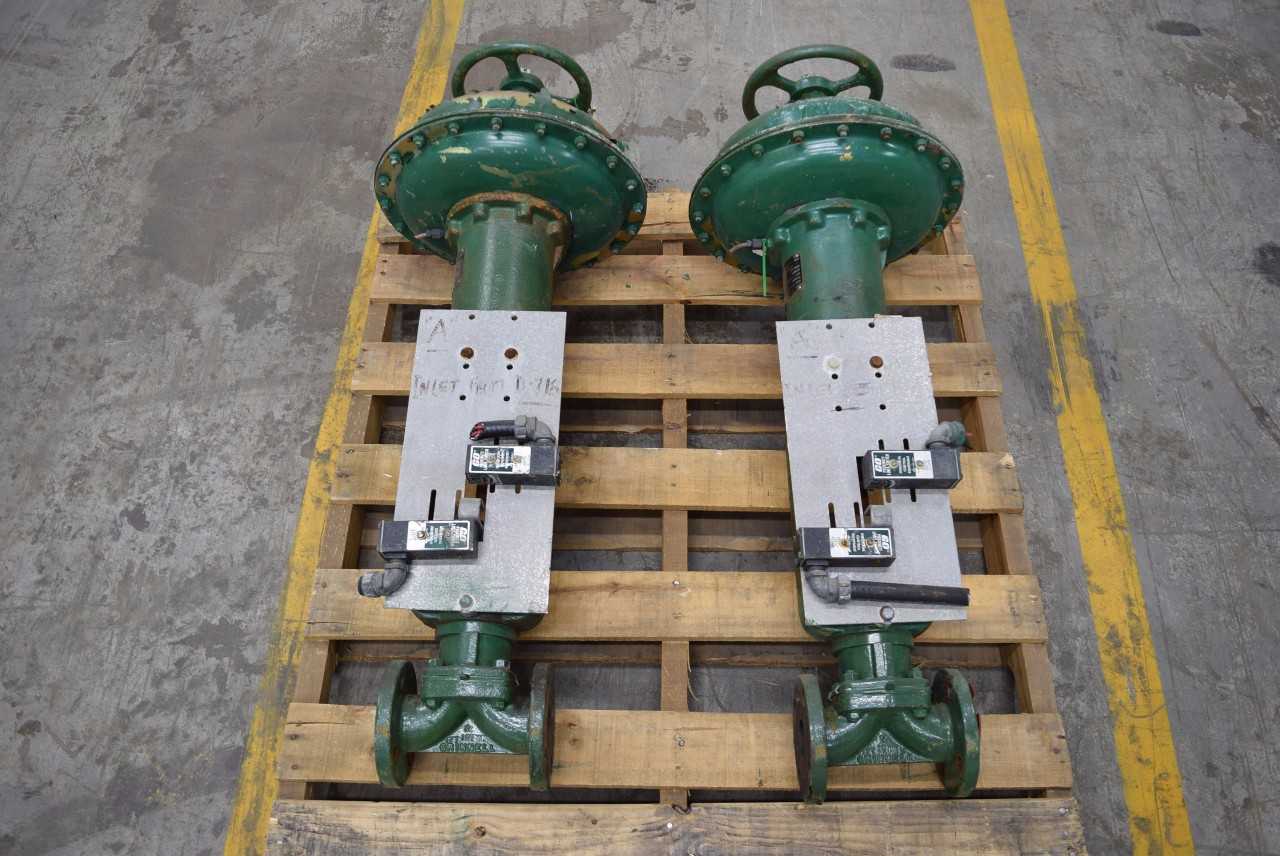2 FISHER 667-S 125 IRON CONTROL VALVE (BRAMPTON) - MISCELLANEOUS