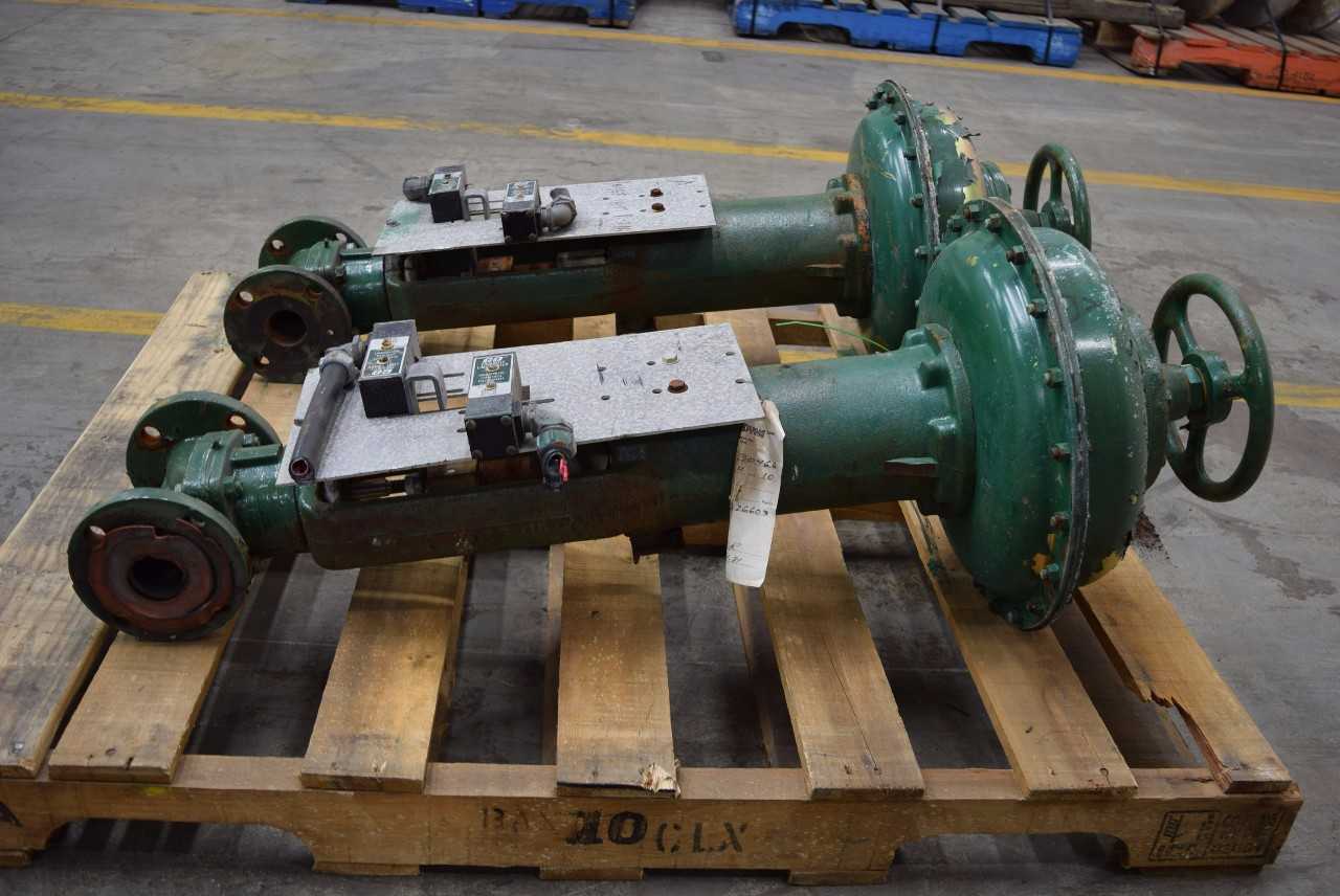 2 FISHER 667-S 125 IRON CONTROL VALVE (BRAMPTON) - MISCELLANEOUS