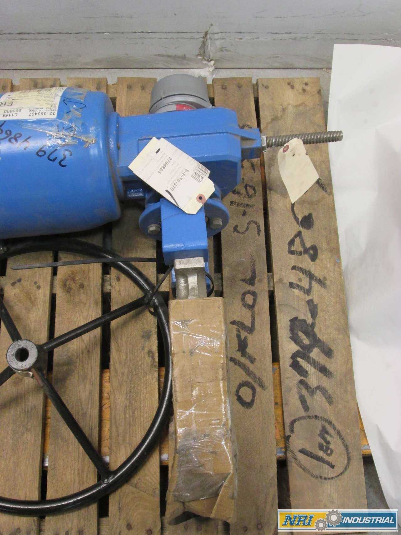 NELES JAMESBURY 8IN CL150 STAINLESS BUTTERFLY VALVE - MISCELLANEOUS