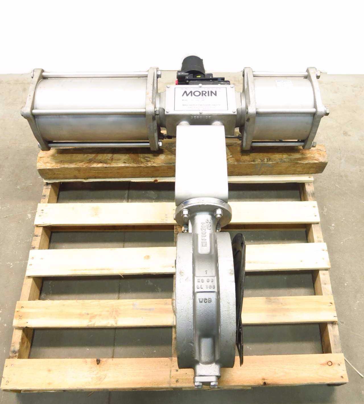 KEYSTONE MORIN 8 IN CL300 STEEL BUTTERFLY VALVE - MISCELLANEOUS