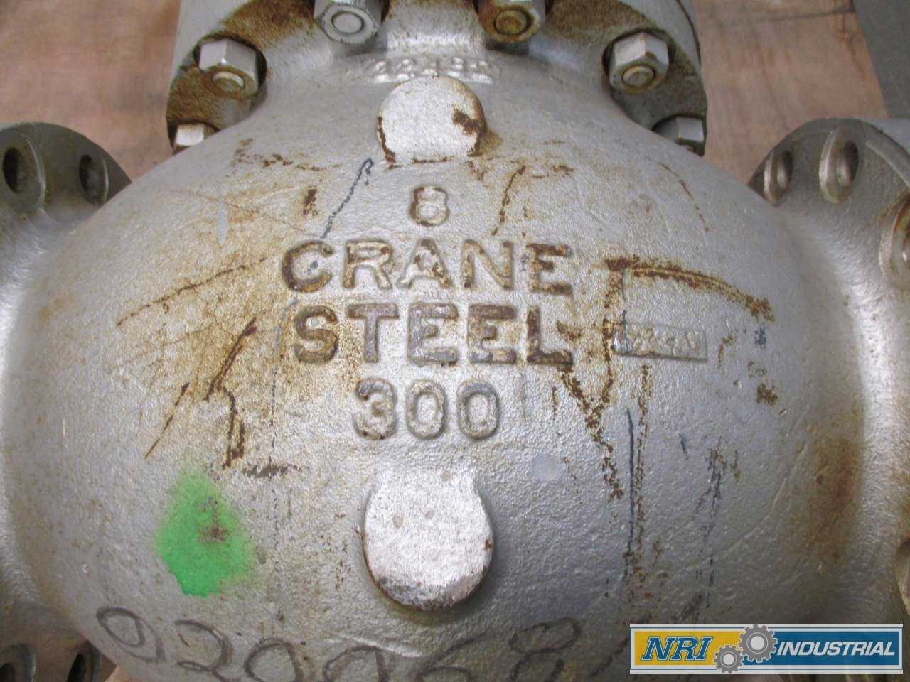 CRANE 8 IN 300 STEEL FLANGED GLOBE VALVE - MISCELLANEOUS