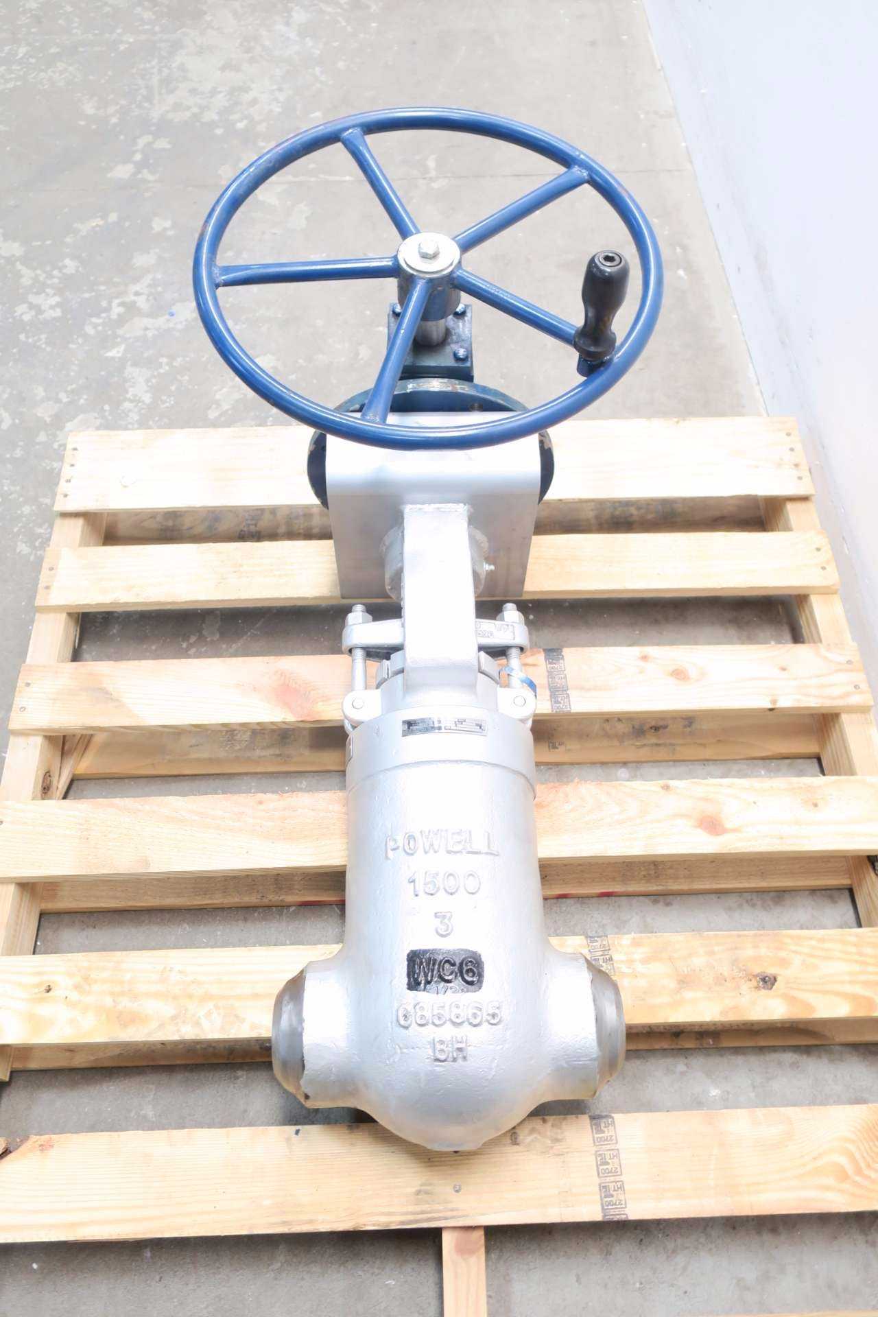 POWELL 3 IN CL1500 STEEL WEDGE GATE VALVE - MISCELLANEOUS