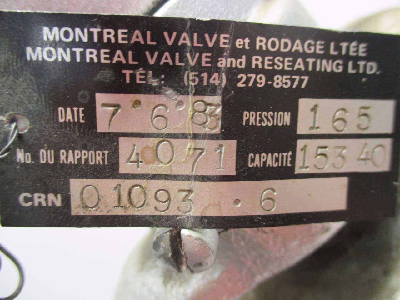 CONSOLIDATED 3" 1811KA STEEL FLANGED RELIEF VALVE - MISCELLANEOUS