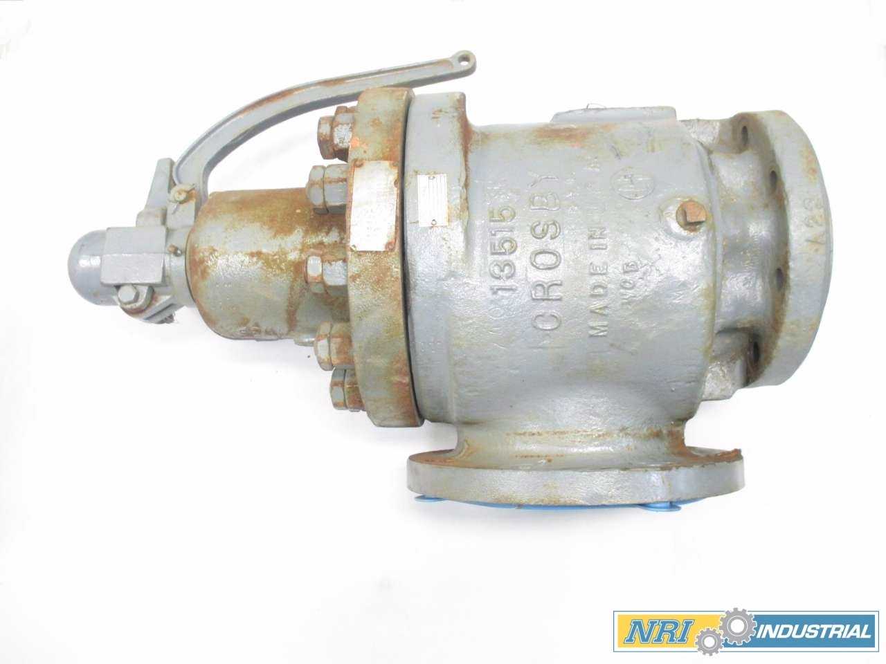 CROSBY J025STM 50PSI 6 IN STEEL RELIEF VALVE - MISCELLANEOUS
