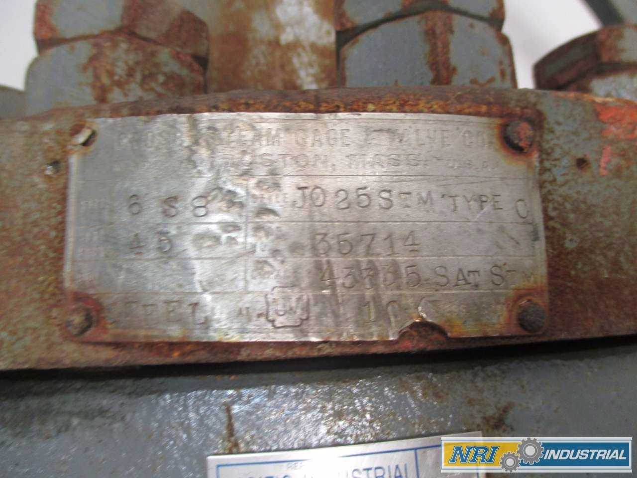 CROSBY J025STM 50PSI 6 IN STEEL RELIEF VALVE - MISCELLANEOUS