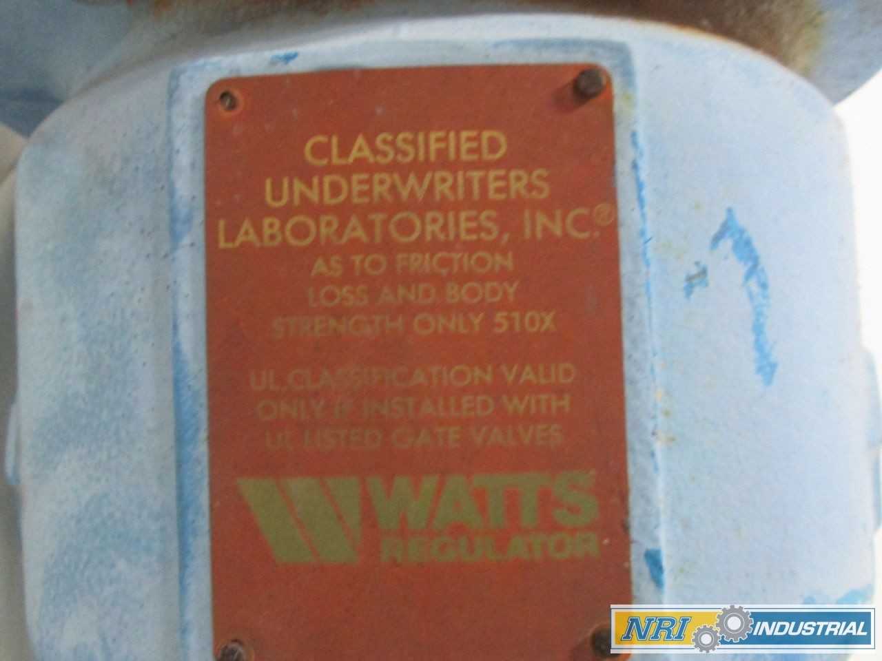 WATTS 909 6IN BACKFLOW PREVENTER STRAINER FLANGED - MISCELLANEOUS