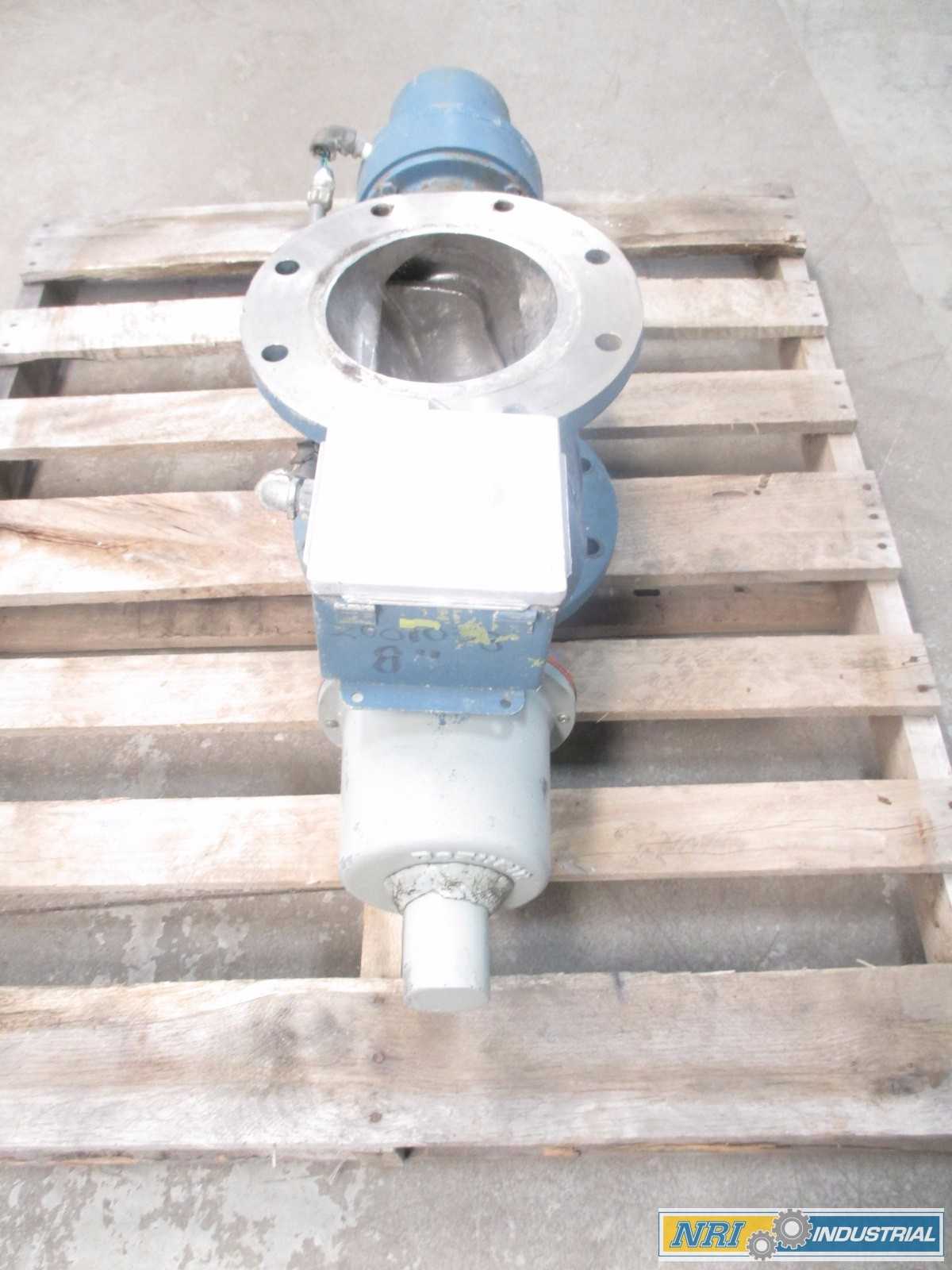 DEZURIK 8 IN PNEUMATIC 150 STAINLESS PLUG VALVE - MISCELLANEOUS