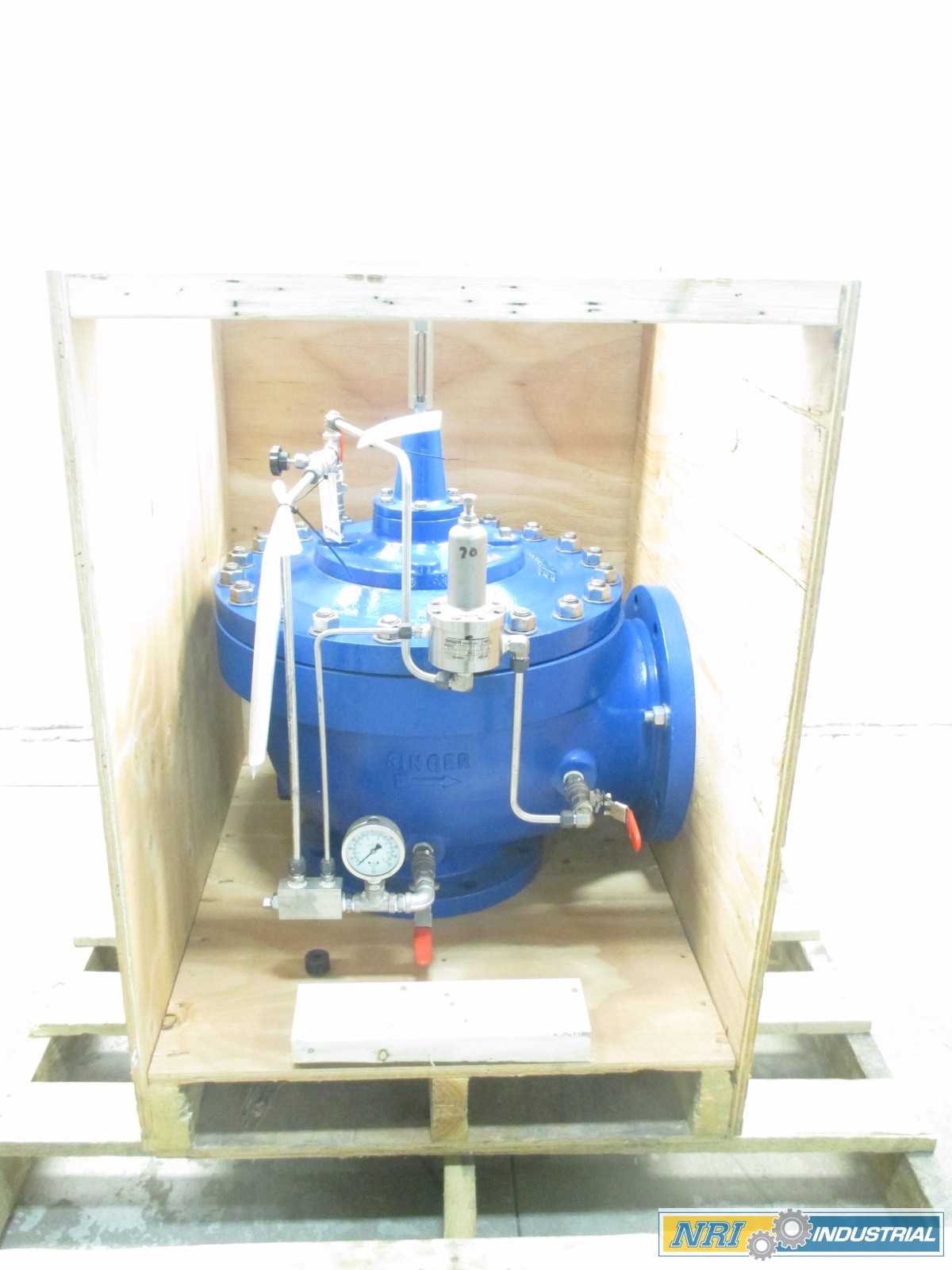 NEW SINGER A106-RPS 8 IN PRESSURE REGULATOR VALVE - MISCELLANEOUS