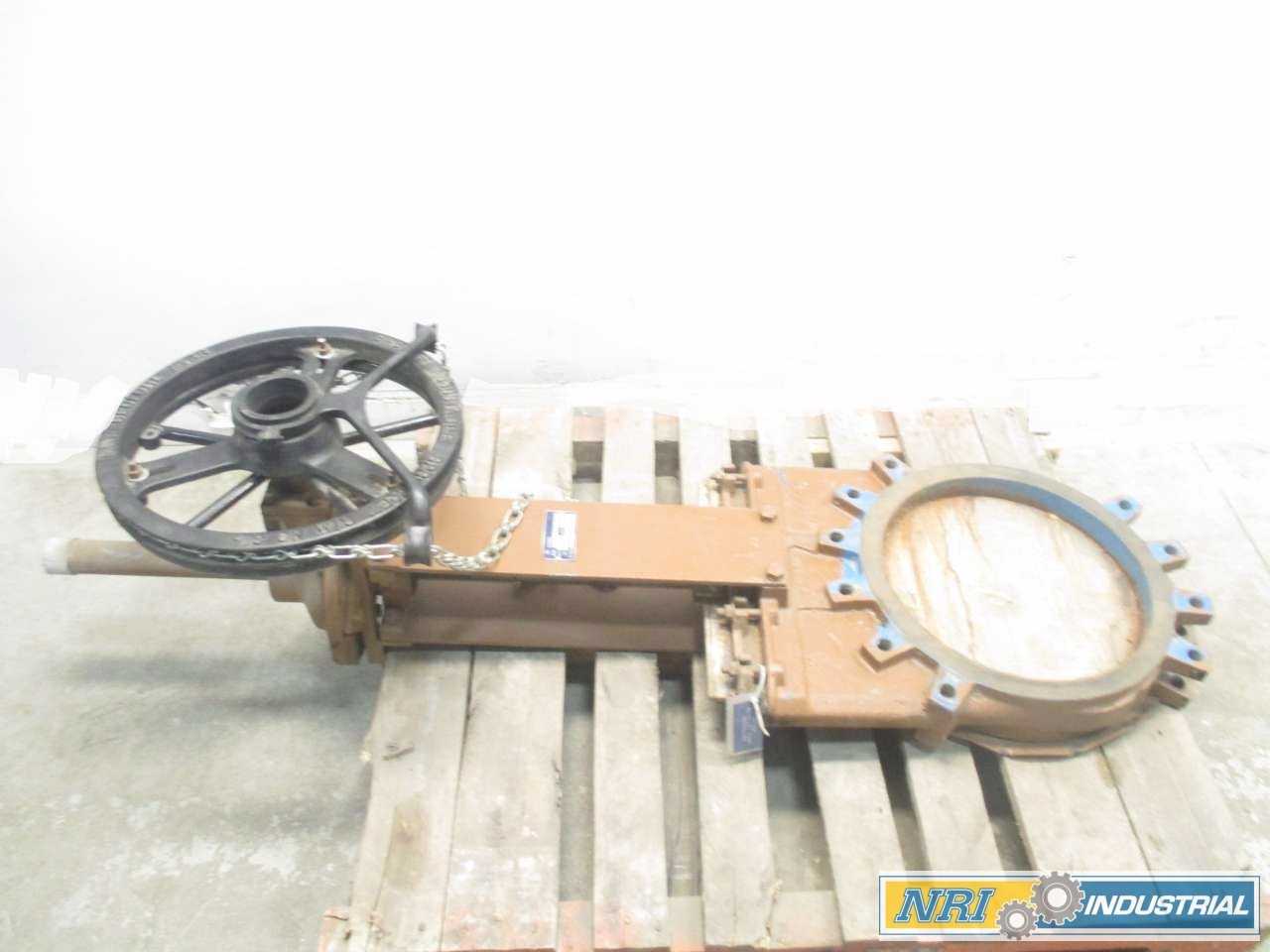 ORBE 10-2134 16 IN IRON FLANGED KNIFE GATE VALVE - MISCELLANEOUS