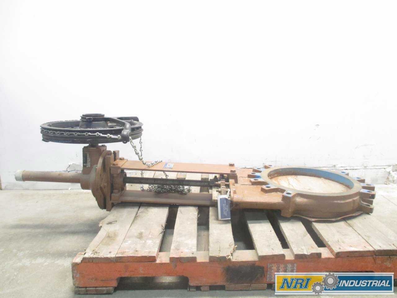 ORBE 10-2134 16 IN IRON FLANGED KNIFE GATE VALVE - MISCELLANEOUS