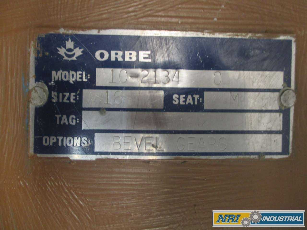 ORBE 10-2134 16 IN IRON FLANGED KNIFE GATE VALVE - MISCELLANEOUS