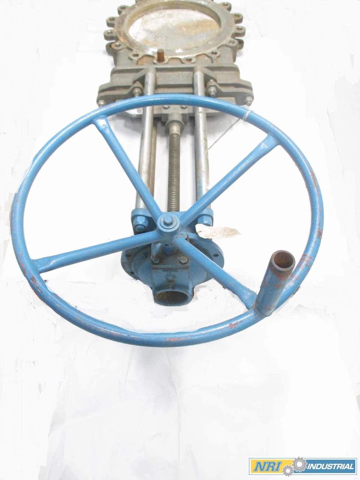 16 IN STAINLESS FLANGED KNIFE GATE VALVE - MISCELLANEOUS