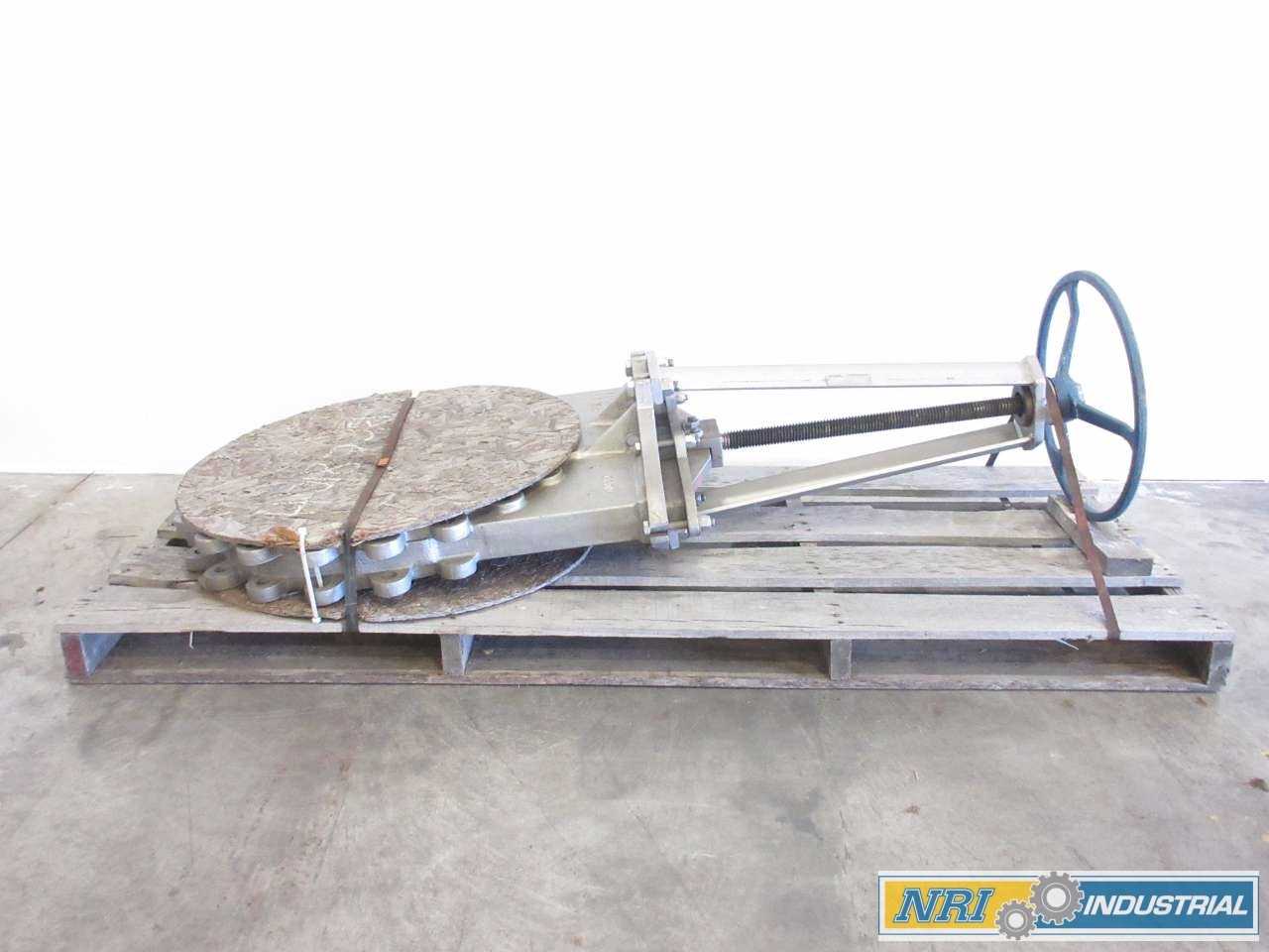 FABRI-VALVE 24 IN 150 STAINLESS FLANGED KNIFE GATE VALVE - MISCELLANEOUS