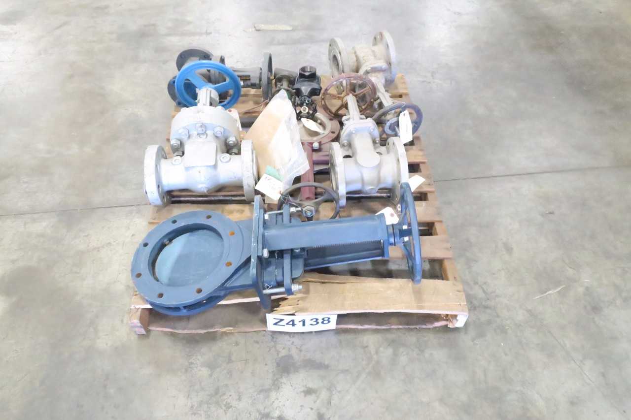 1 PALLET OF ASSORTED 1"-8" VALVES - MISCELLANEOUS