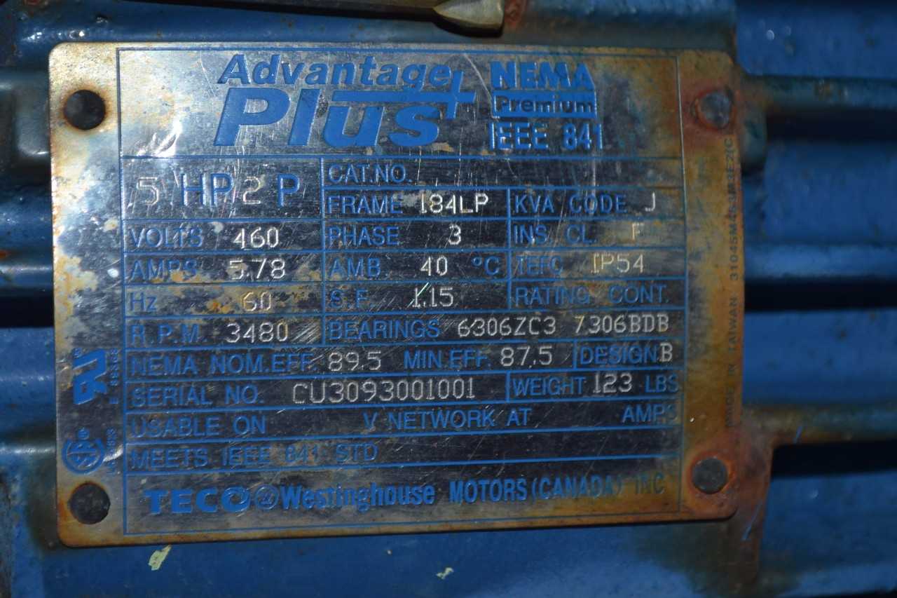 CPC VP-CX S1.5X3X7 15 GPM VERTICAL CENTRIFUGAL PUMP - MISCELLANEOUS