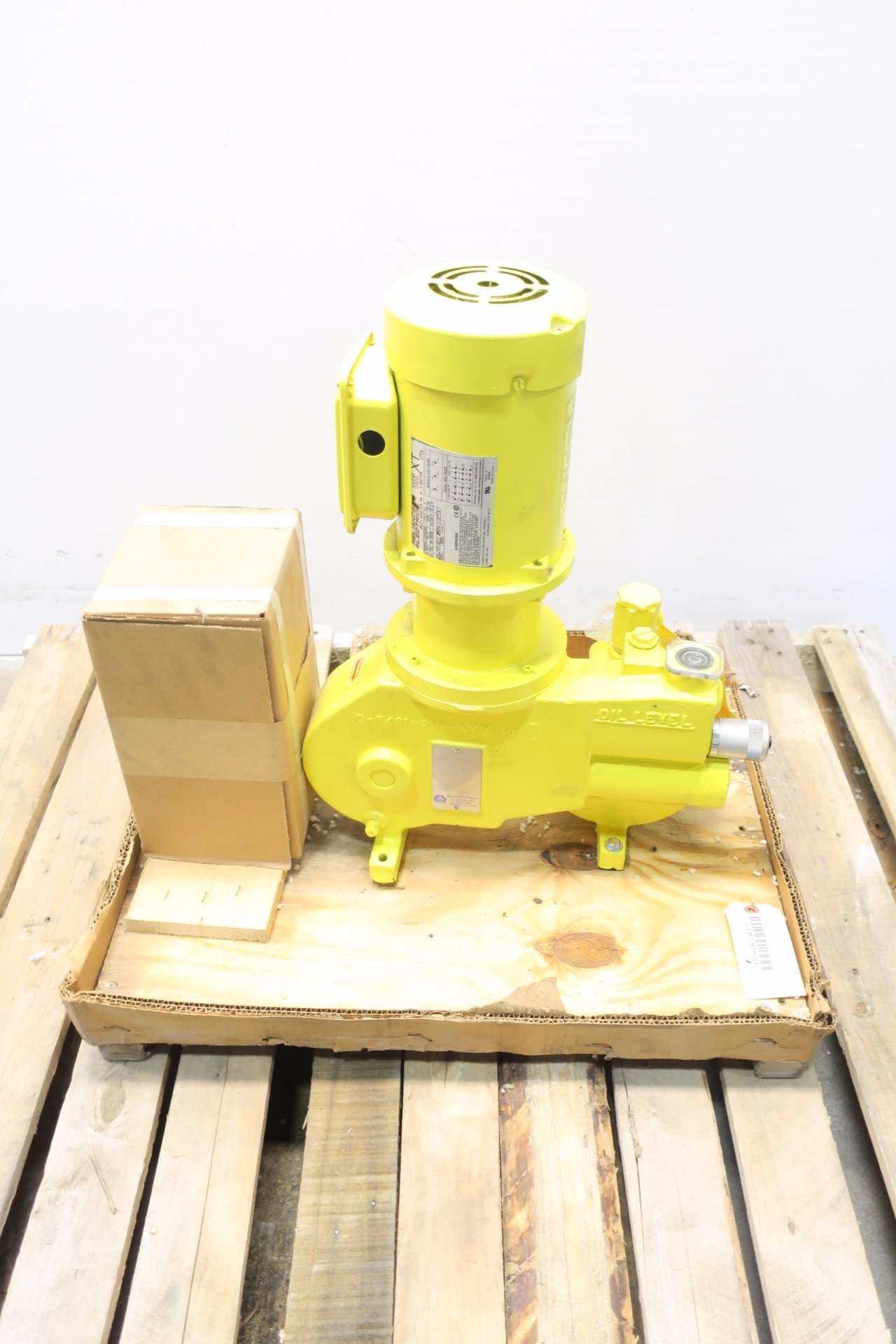 NEW MILTON ROY 57GPH 230/460V-AC 400 PSI METERING PUMP - MISCELLANEOUS NEW MILTON ROY 57GPH 230/460V-AC 400 PSI METERING PUMP - MISCELLANEOUS