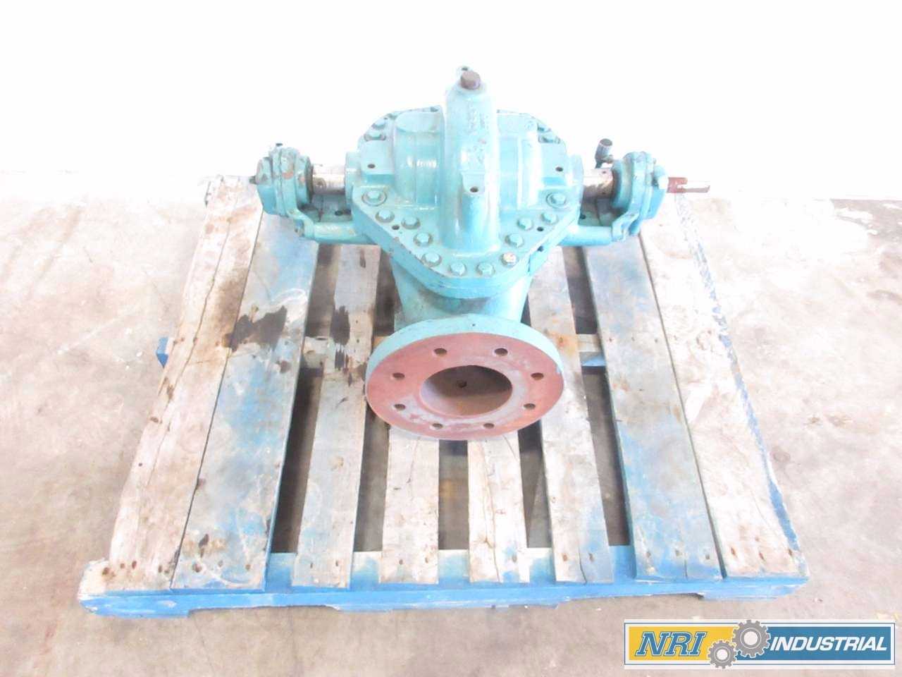 INGERSOLL DRESSER 6X4 STEEL SPLIT CASE PUMP - MISCELLANEOUS