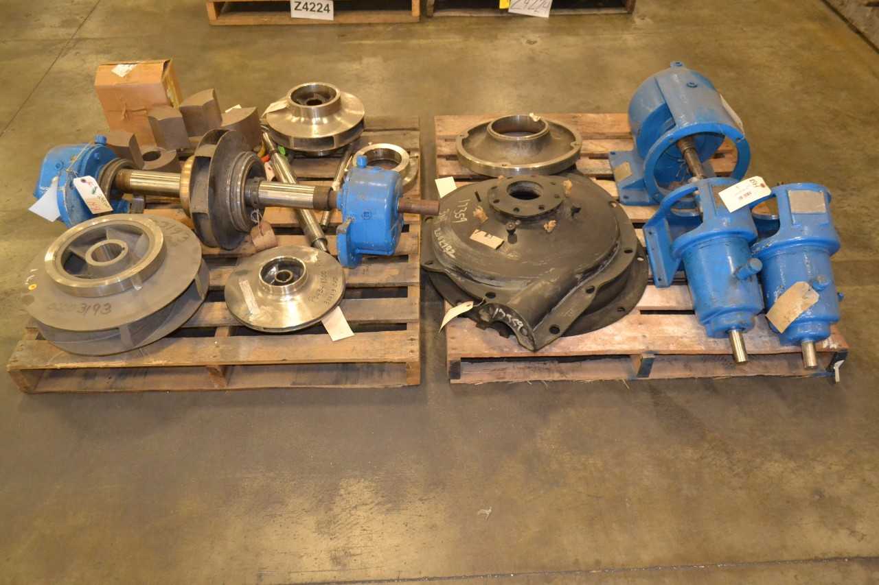 2 PALLETS OF ASSORTED PUMP REPLACEMENT PARTS - MISCELLANEOUS