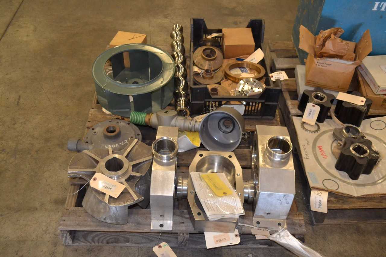 2 PALLETS OF ASSORTED PUMP REPLACEMENT PARTS - MISCELLANEOUS