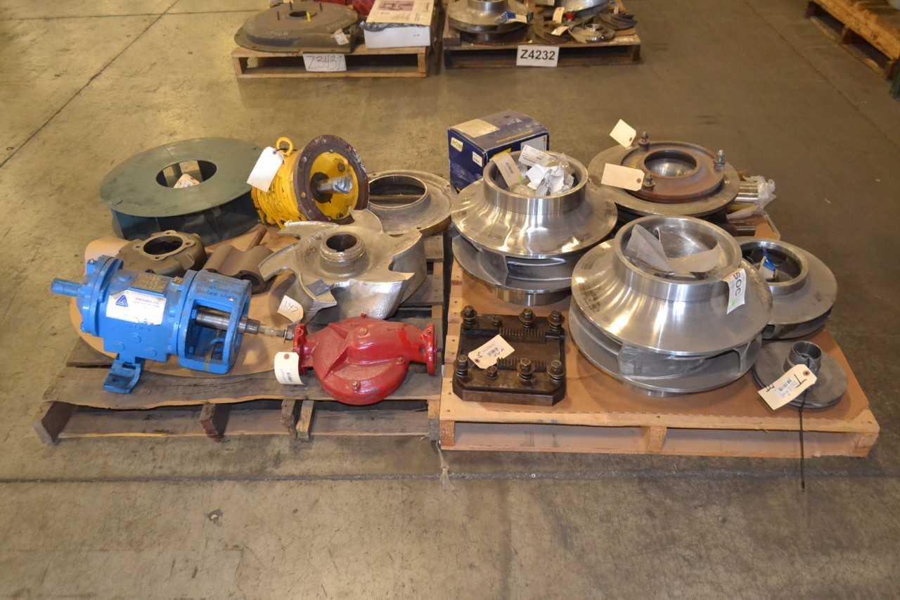 2 PALLETS OF ASSORTED PUMP REPLACEMENT PARTS - MISCELLANEOUS