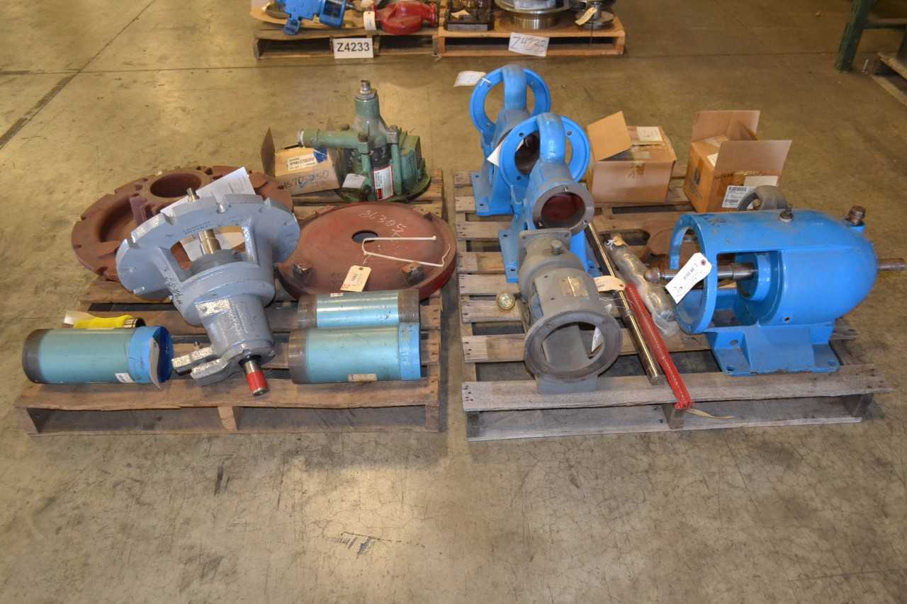 2 PALLETS OF ASSORTED PUMP REPLACEMENT PARTS - MISCELLANEOUS